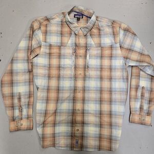 Patagonia Men's Large Plaid Fly Fishing Shirt